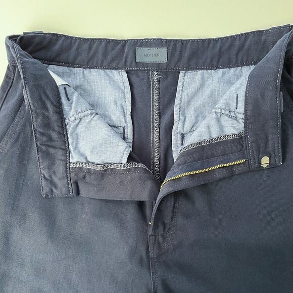 Mother The Punk 76 Ankle Pants 26 Shootin the Breeze Deep Navy - Picture 9 of 15